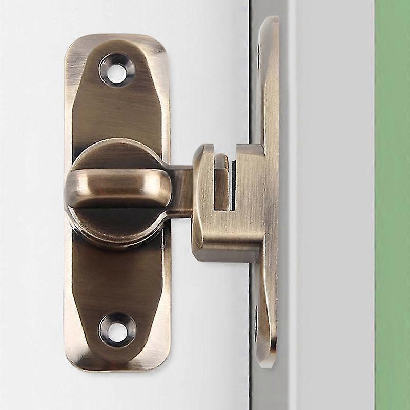 90/180度ドアロックバックル 直角バックル ドアバックルボルト 納屋のドアロック スライドドアロック キャビネットロック