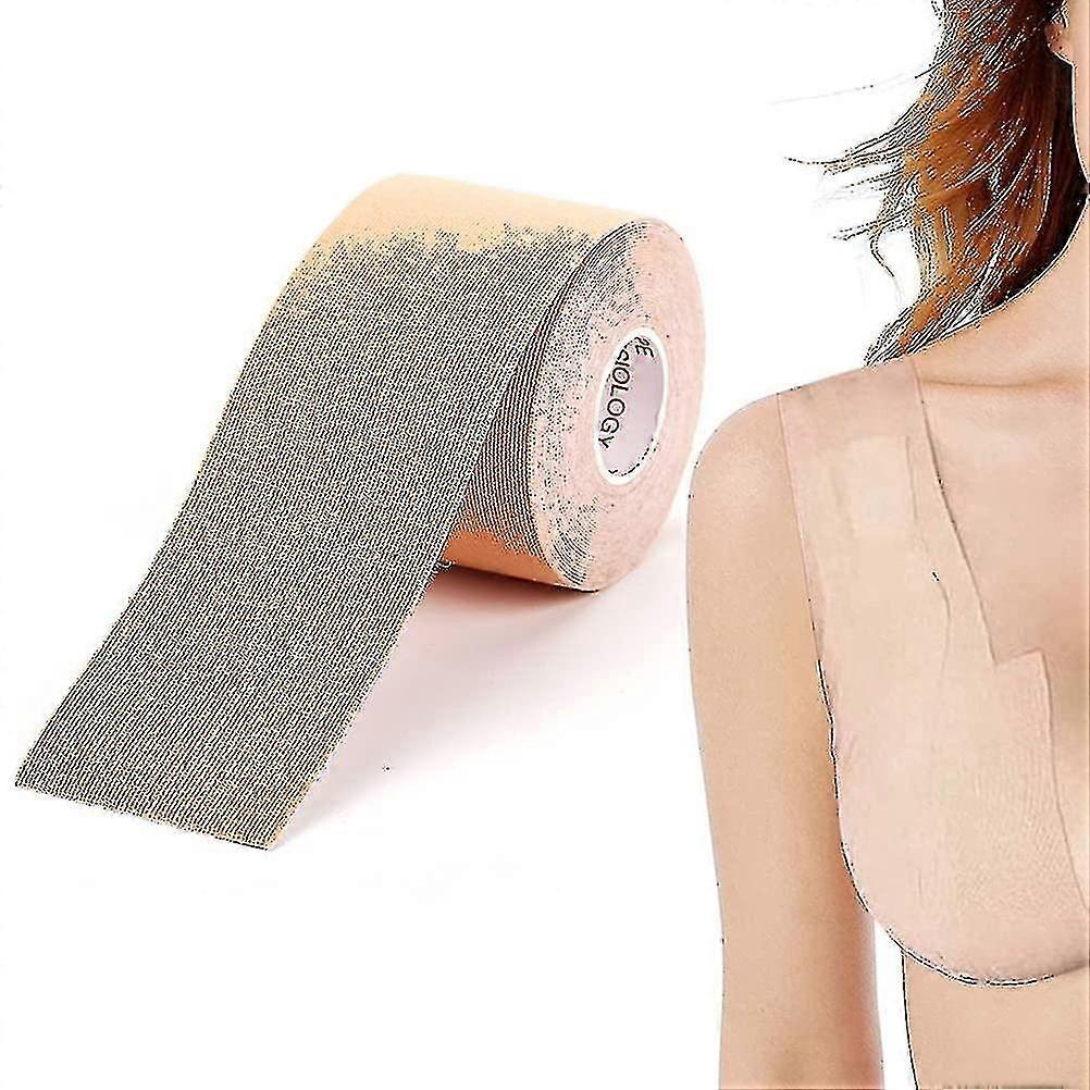 Elastisk behagelig brystklæbret tape stropløs vandtæt til brystløft