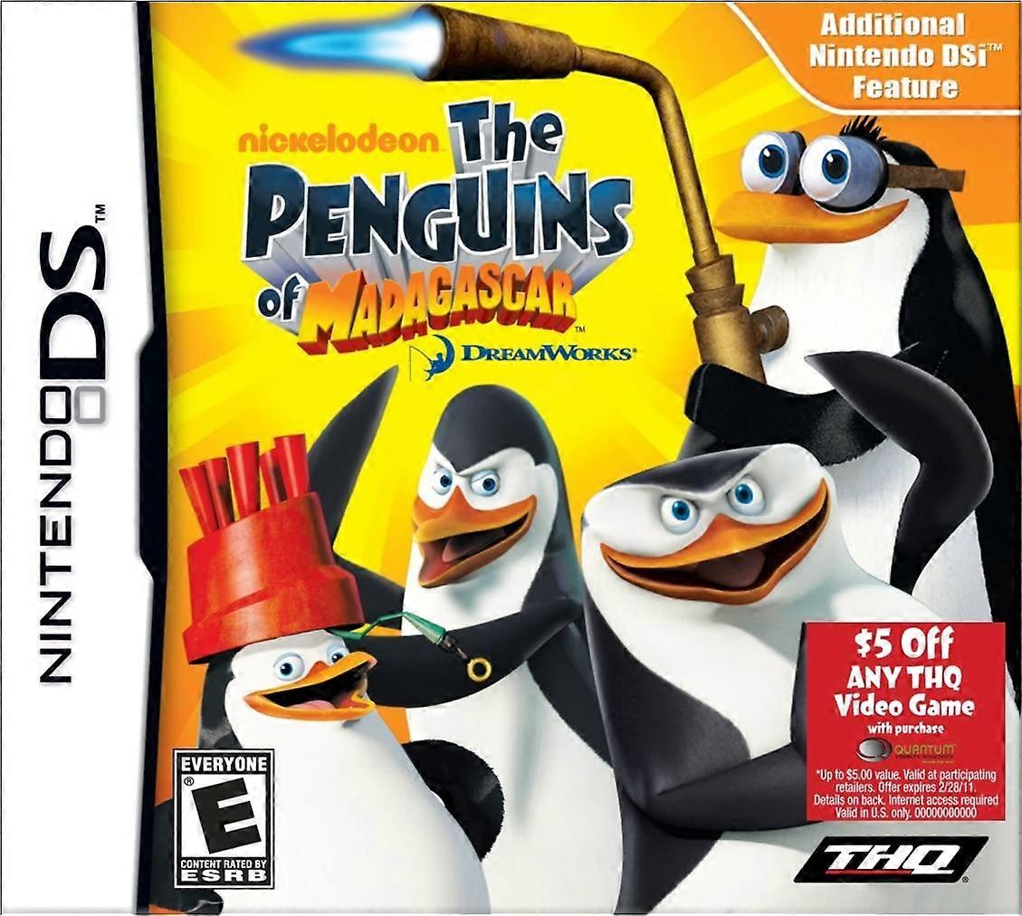Penguins of Madagascar  Game -  - PAL - New & Sealed
