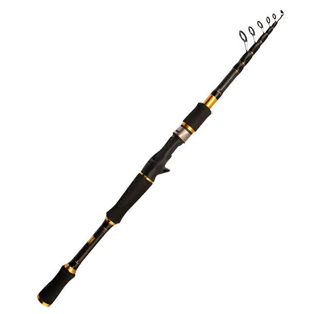 Carbon Rod M Power Casting Rod Portable Telescopic Fishing Rod Pole Fishing Tackle B1.8M
