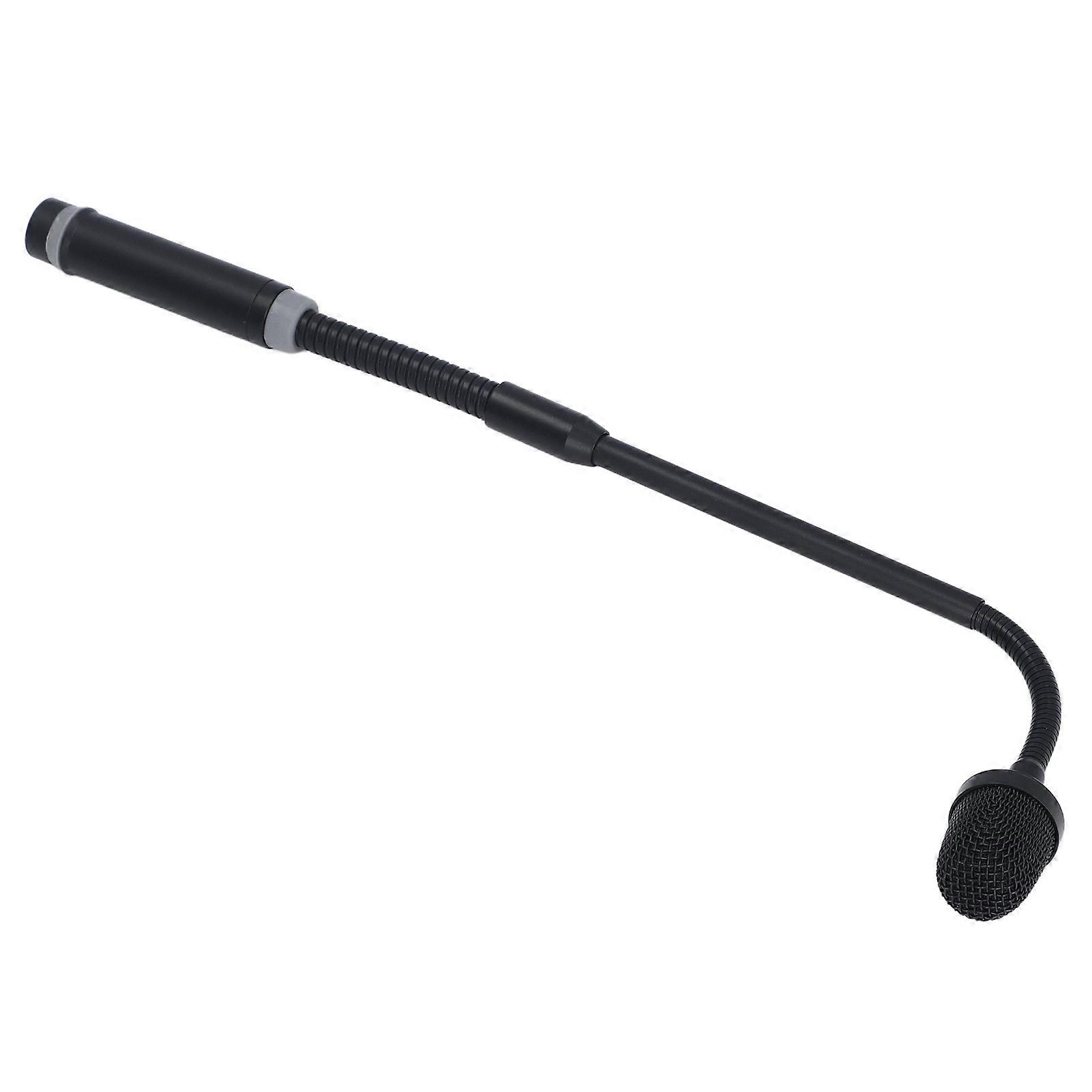 DJ Mic Professional XLR Dynamic Gooseneck Microphone for Vocal Applications Stage Conference Room Bar