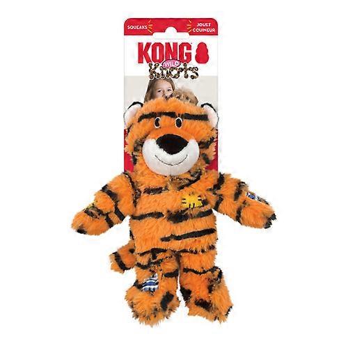 Kong Kong Wild Knots 狗玩具,老虎,各 1 个/SM/中号