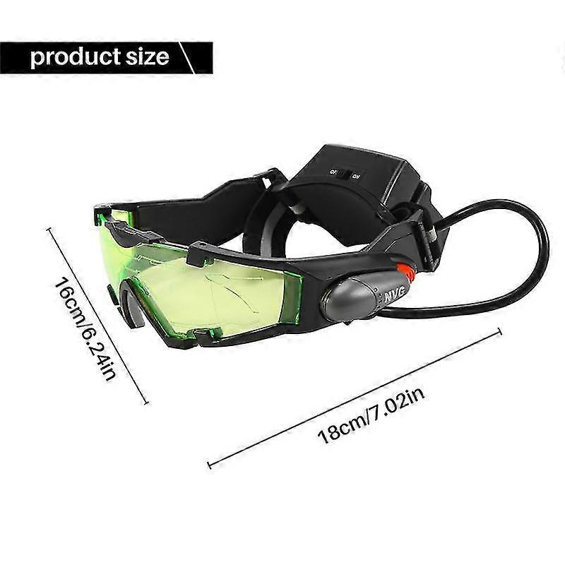 نظارات للرؤية الليلية قابل للتعديل للأطفال بقيادة نظارات ليلية لسباق الدراجات الصيد لحماية العينين