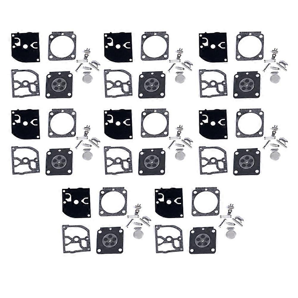8Set Carburetor Repair Kit Trimmer Parts RB-100 Gasket Diaphragm for HS45 FS55 FS38 BG45 MM55 4137