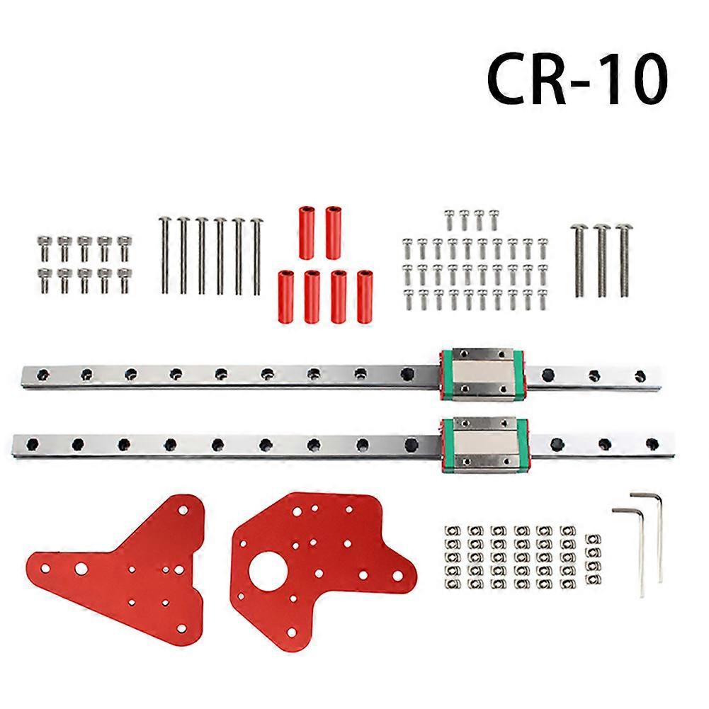 Replacement Parts Easy Install Dual Z Axis Professional With Slider Mounting Linear Rails Kit Repairing 3D Printer For Ender 3