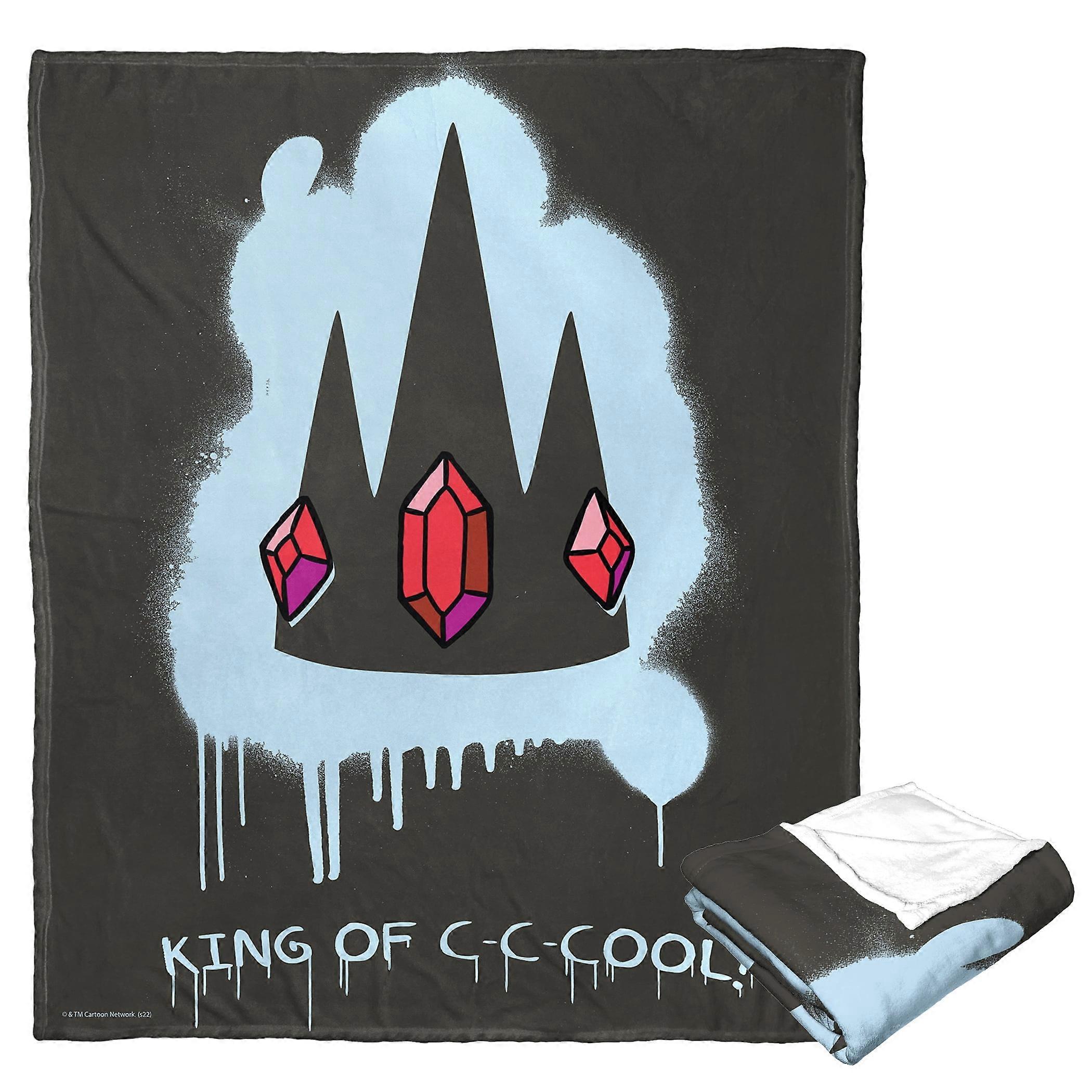 Cobertor de Toque de Seda Adventure Time, , Rei do Cool-YHJU43