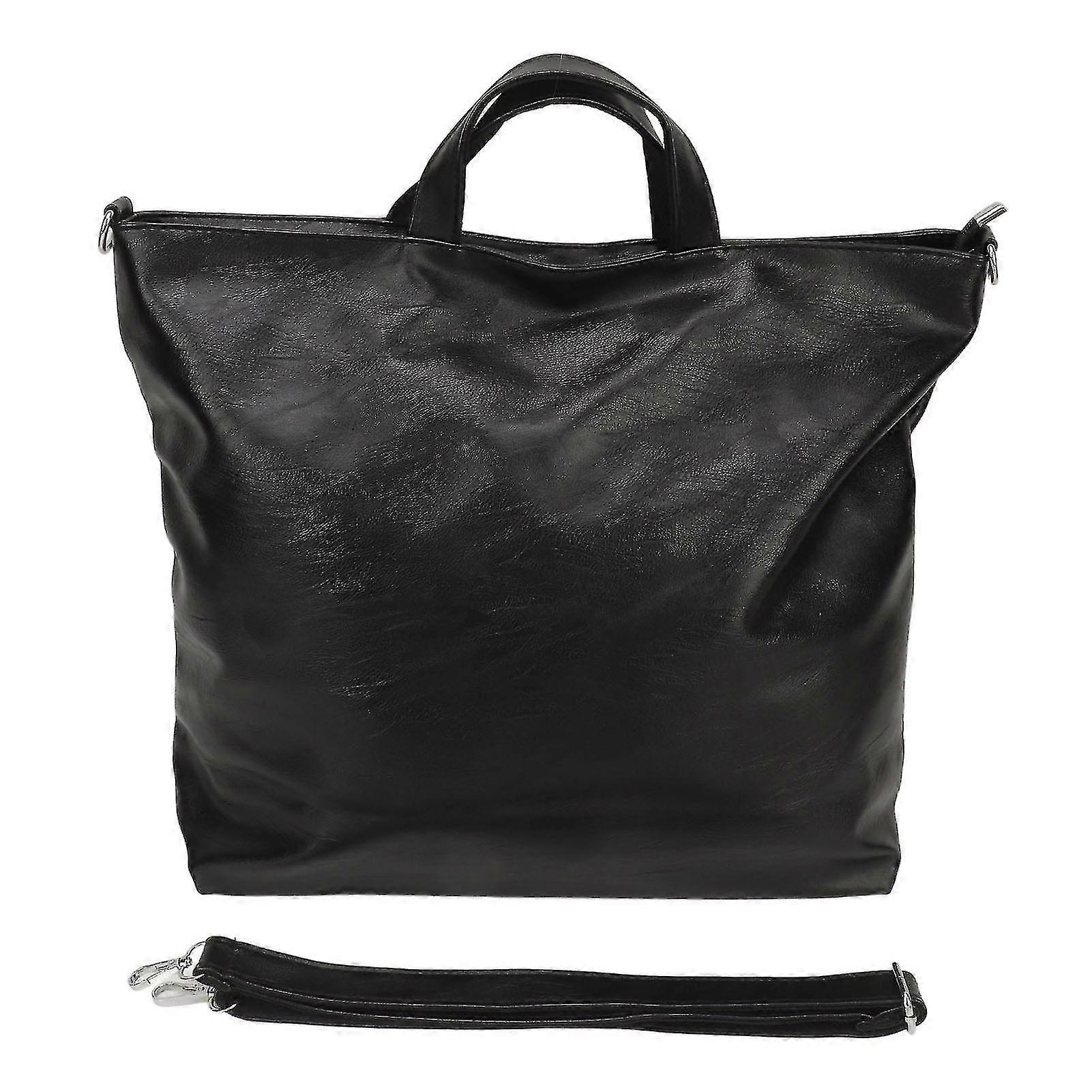 Torebki o dużej pojemności Uniwersalna torba na ramię Retro Pu Leather do pracy na zakupy