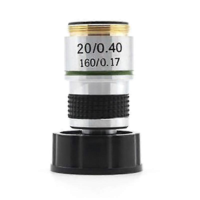 Compatible With185 Microscope Objective 20x Achromatic Objective Parts Accessories