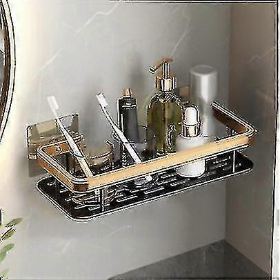 Bathroom Shelf Without Wall Punch(size:a)