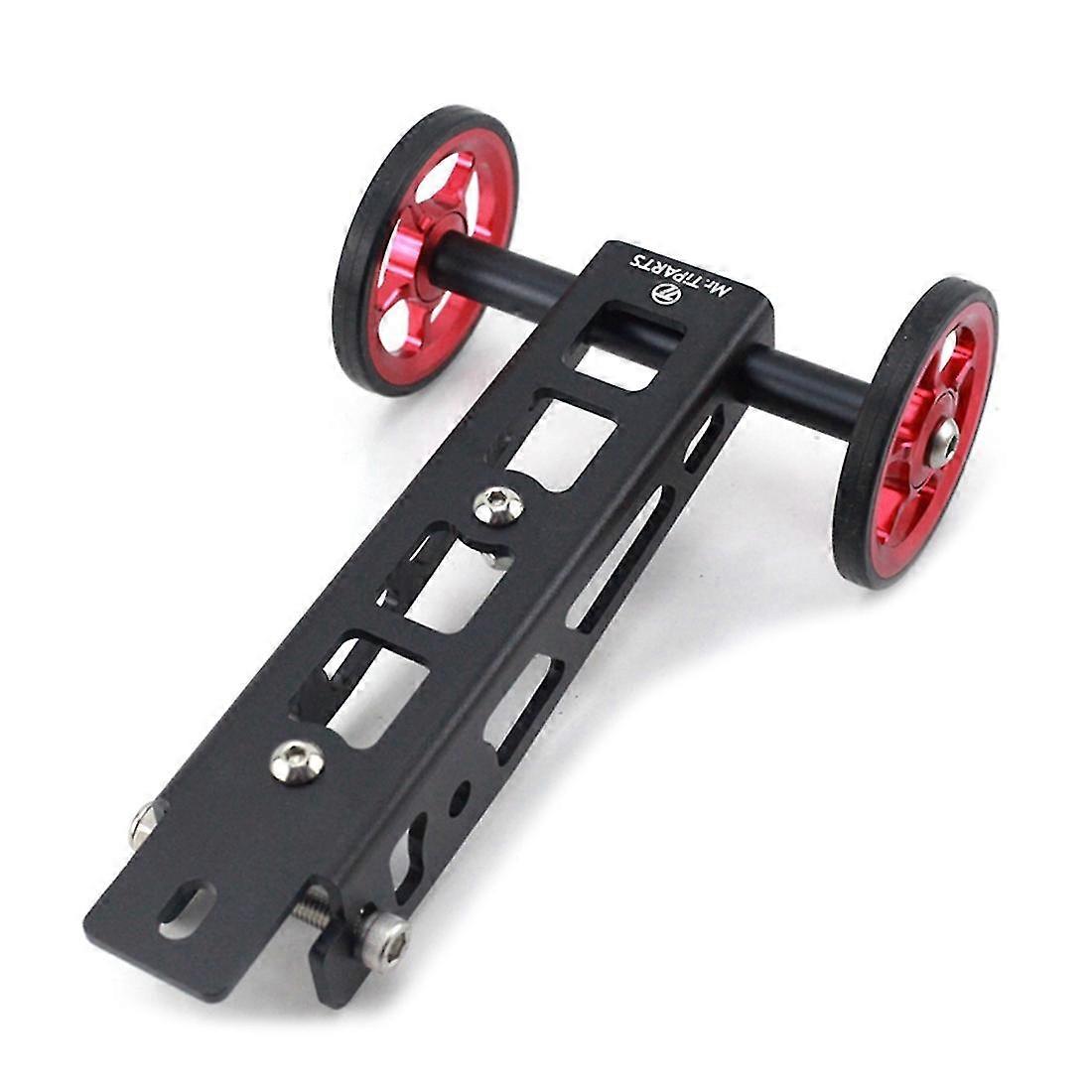 Για birdy σειρά πτυσσόμενο ποδήλατο Easywheel κάτοχος μπουκαλιών νερού τοποθετήστε πίσω ράφι κράμα αλουμινίου εύκολο whe