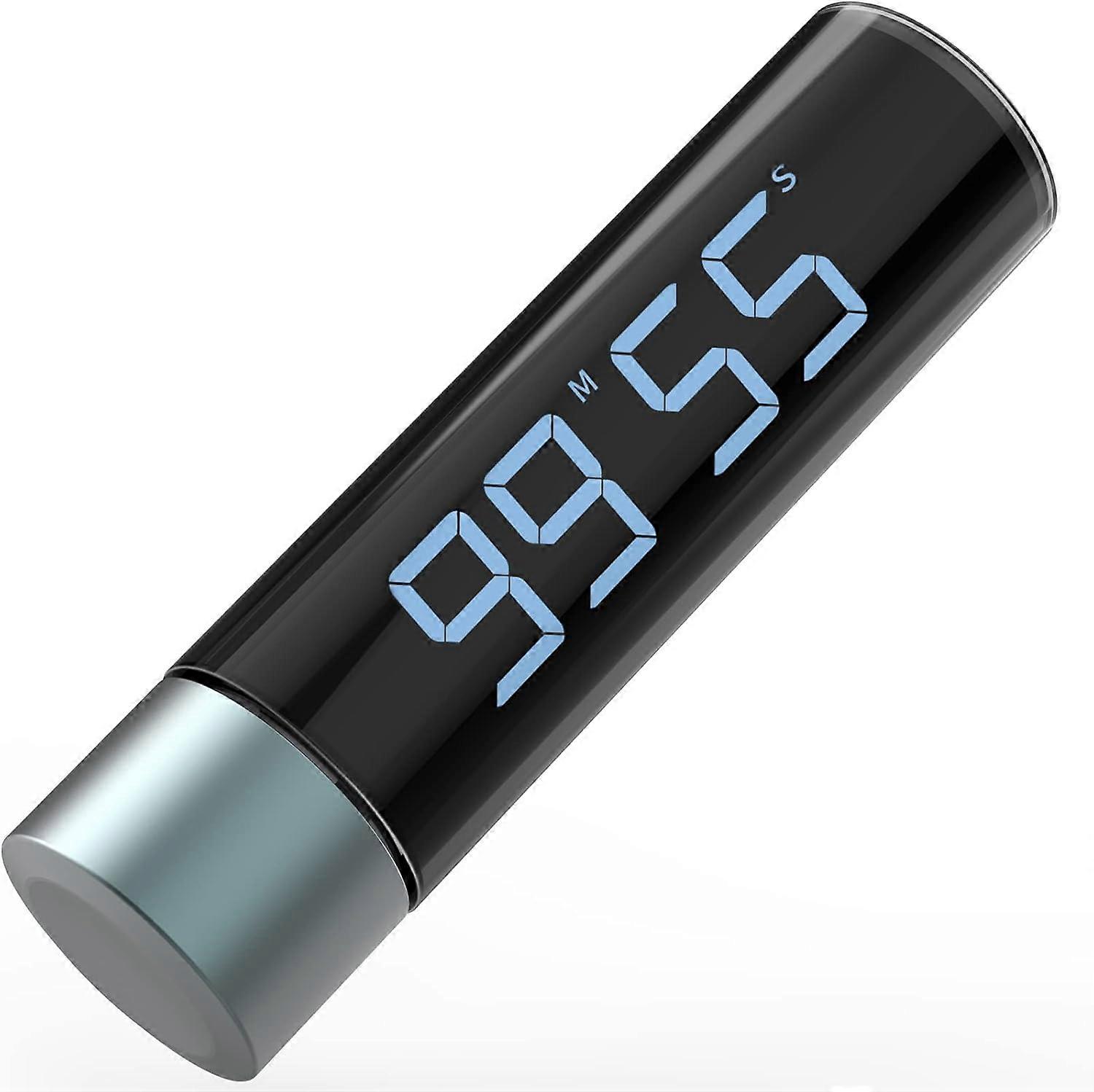 Kitchen Timer, Cylindrical Knob Timer by Rotary Knob Stopwatch and Countdown Timer for Office Home Study