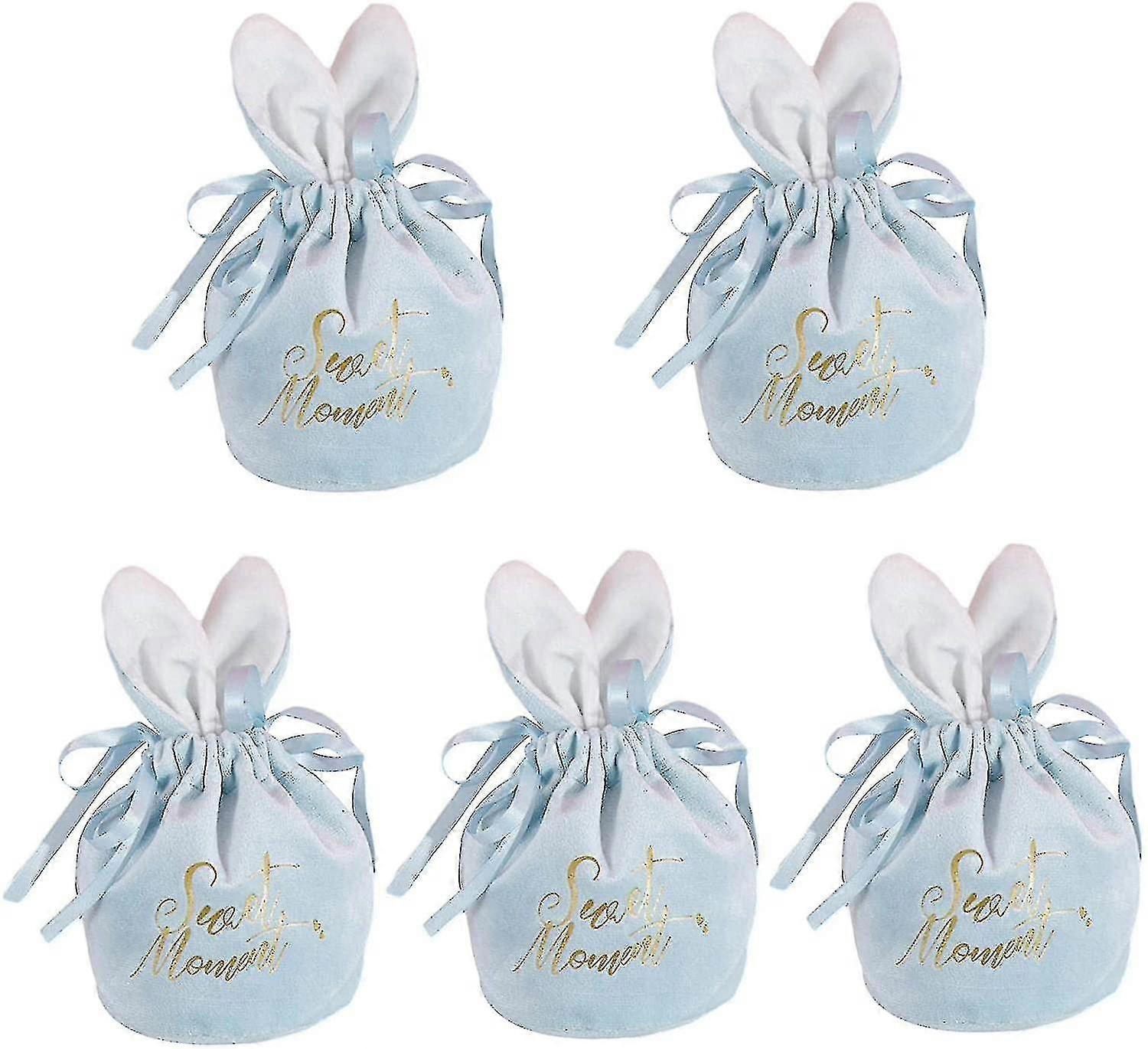 عيد الفصح هدية أكياس هدية حقيبة مع آذان الأرنب لحقيبة عيد ميلاد كاندي حقيبة عيد الفصح الملونة