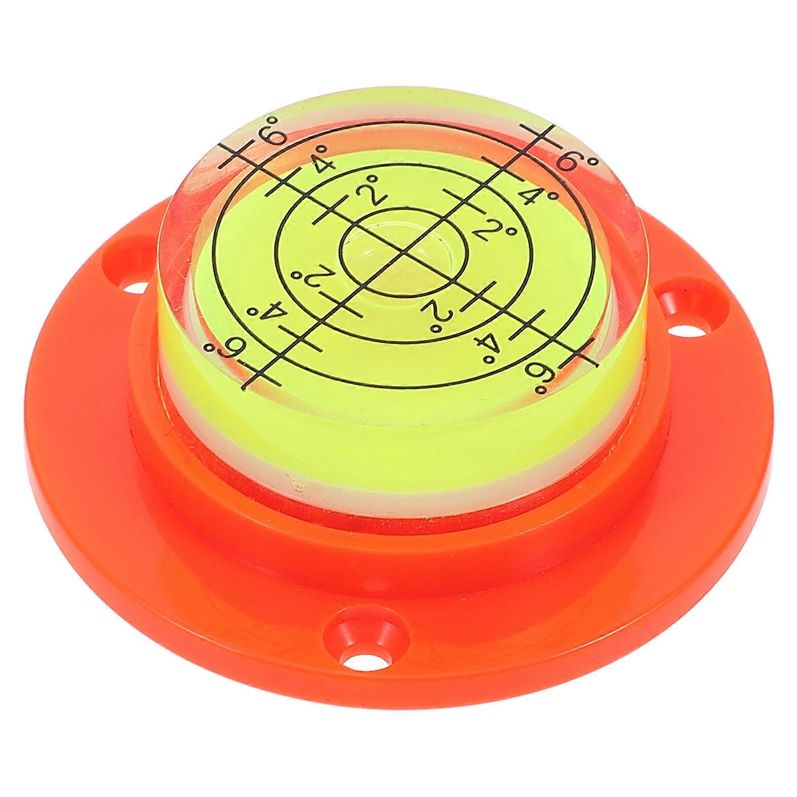 Level Bubble Circular Bubble Level Measuring Tool Mini Bubble Level for Camera Tripod Turntable