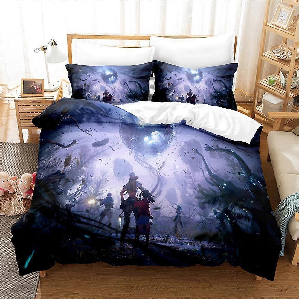 a738 Prostěradla Game LifeAfter Sada povlečení Single Twin Full Size Ložní souprava Dospělý Dětská ložnice Sady povlaků na přikrývky Domácí textil Prostěradla iip738