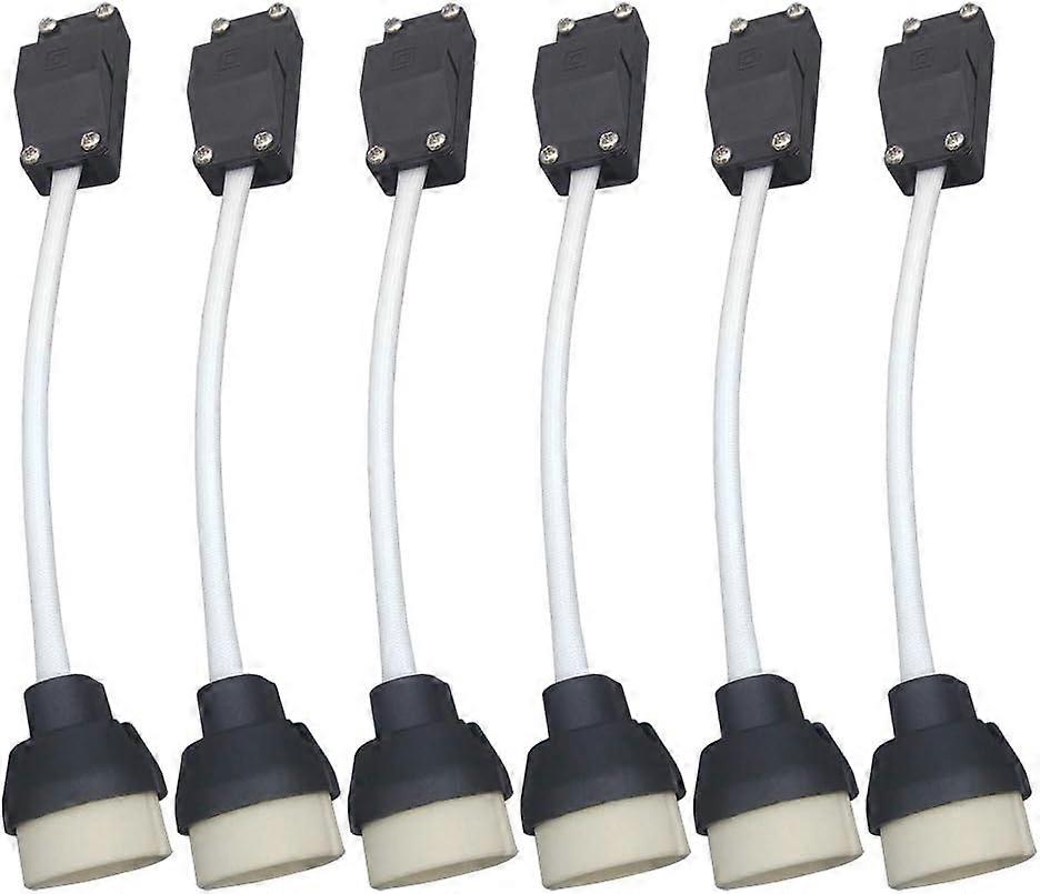 GU10 Base Socket for LED Light Bulbs, with Spring Wire Connectors