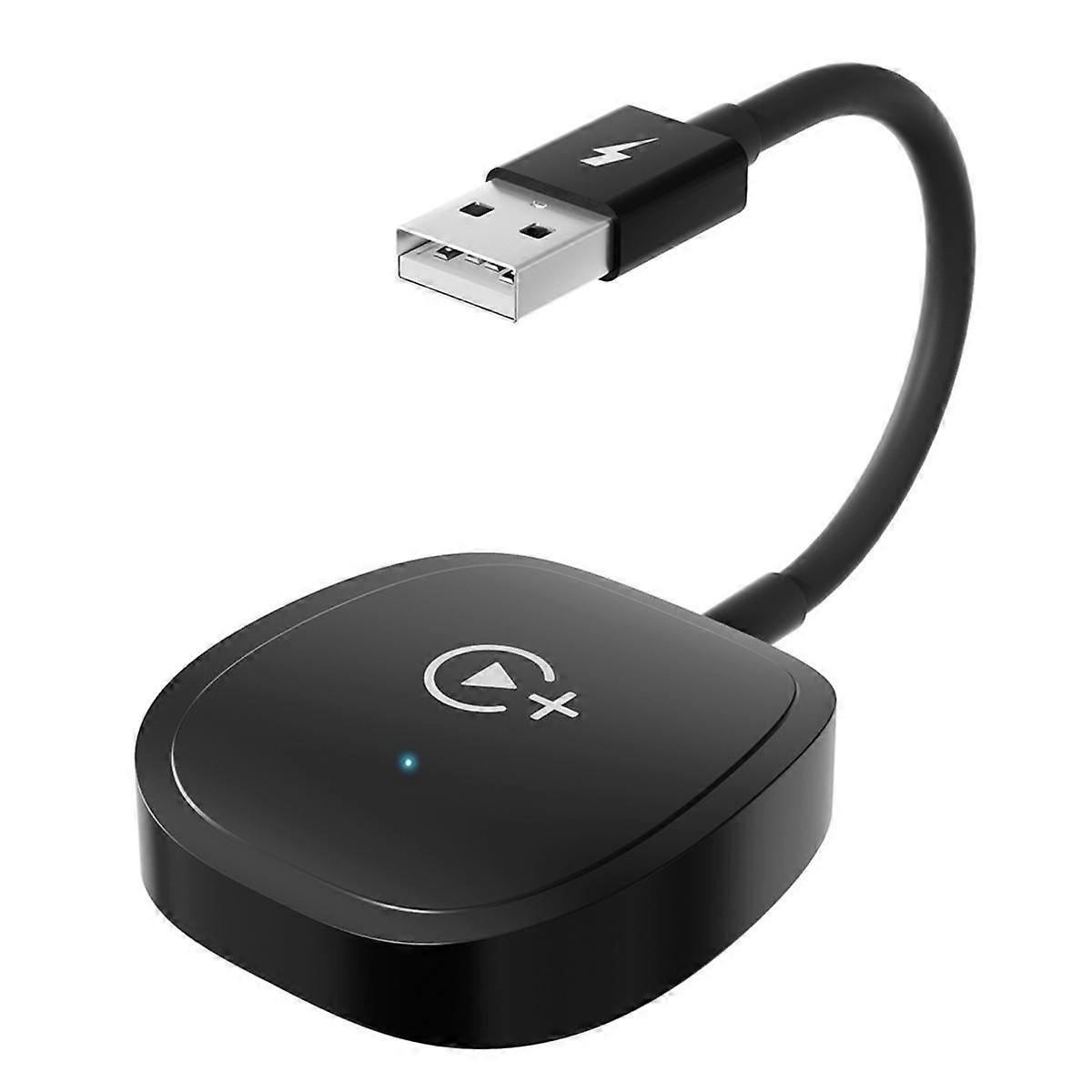 Drahtloser CarPlay-Adapter für Autoadapter für Navigations-Media-Player Konvertieren Sie kabelgebunden in eine Carplay-Wireless-Box