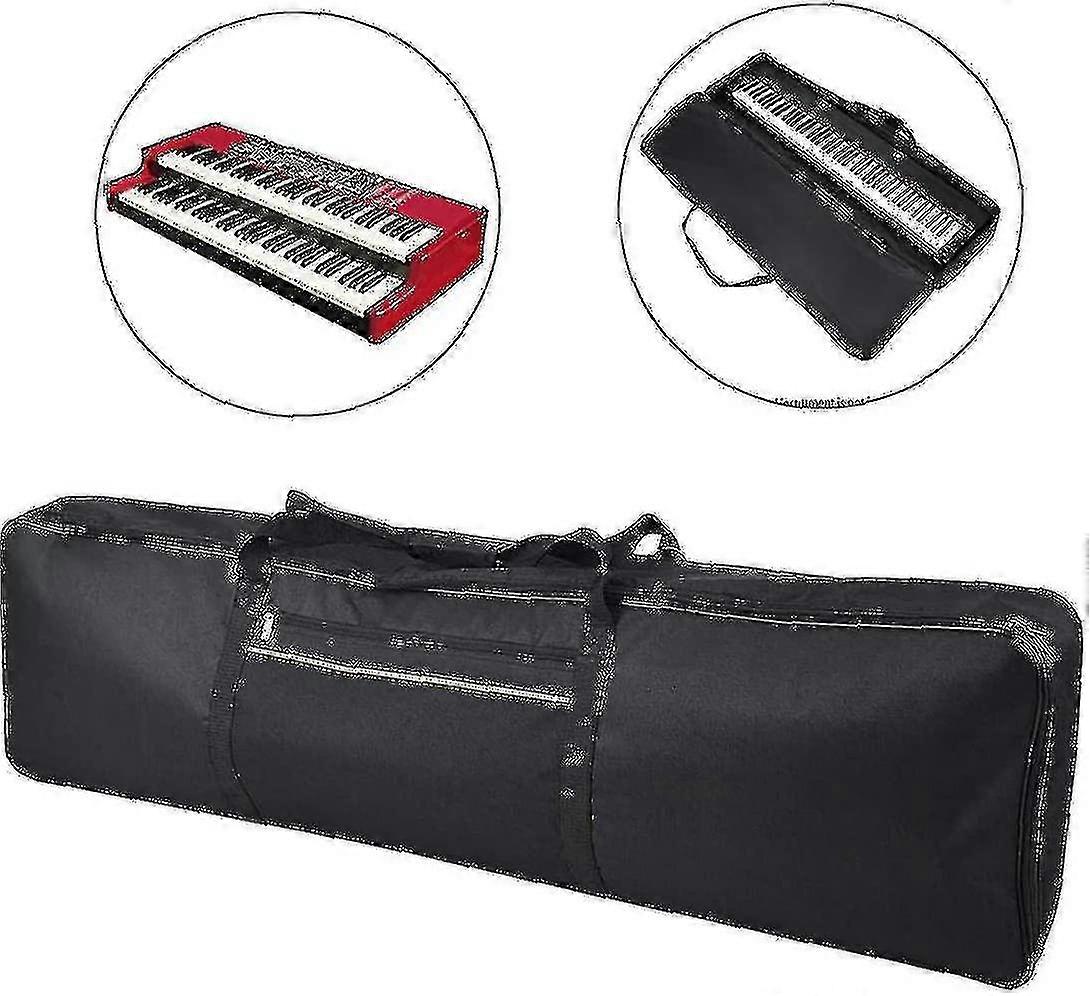 Παραγεμισμένη θήκη μεταφοράς για ηλεκτρονική, υλικό βοδιών 88 τσάντα πιάνου εξαρτημάτων πιάνων κλειδιών