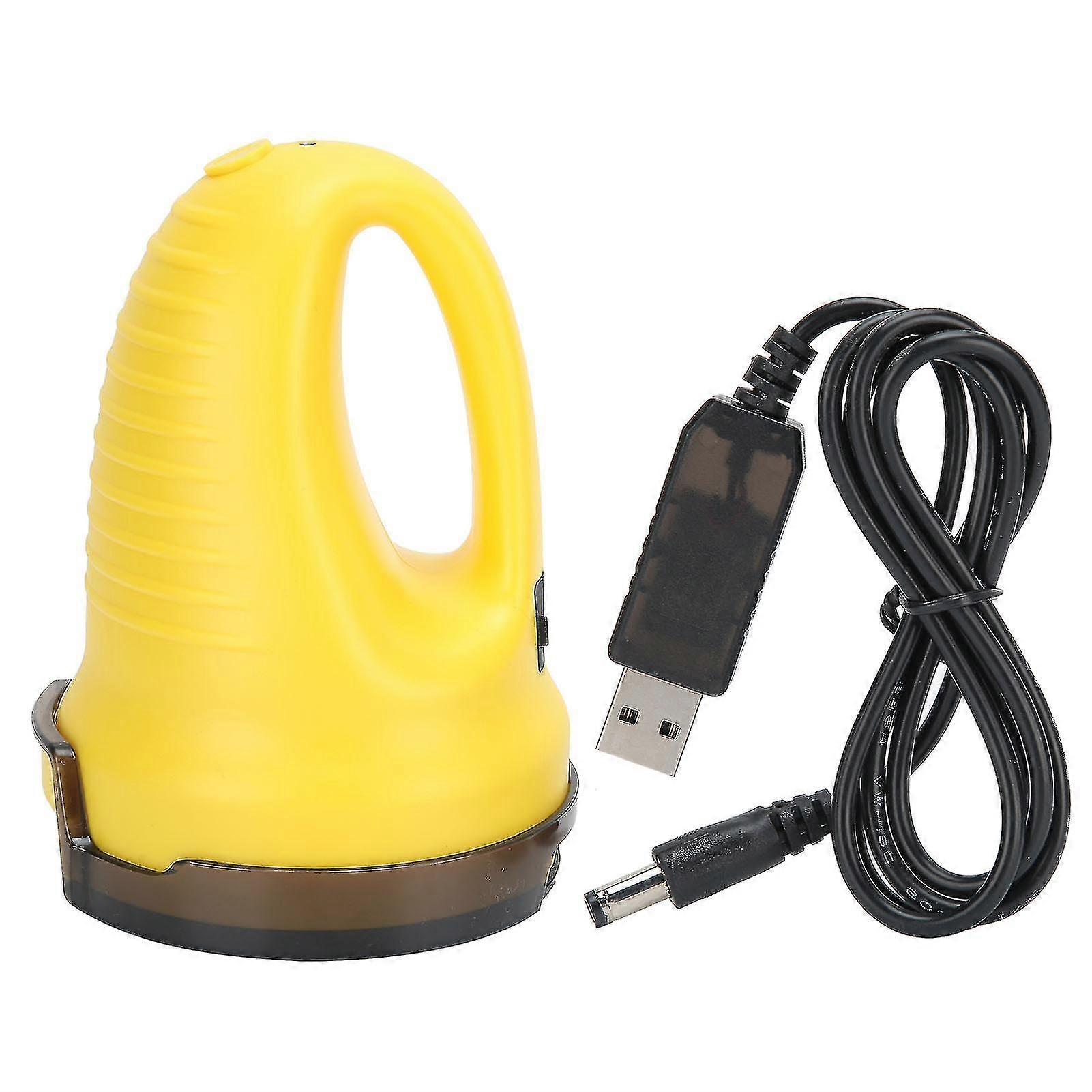 USB Electric Ice Scraper for Car Windshield - Yellow