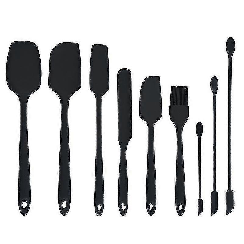 Spatula 9 Pcs Set Silic Kit Utensils Spatulas For Ing Ba Non-stick -ant Kit Gadts Chumian