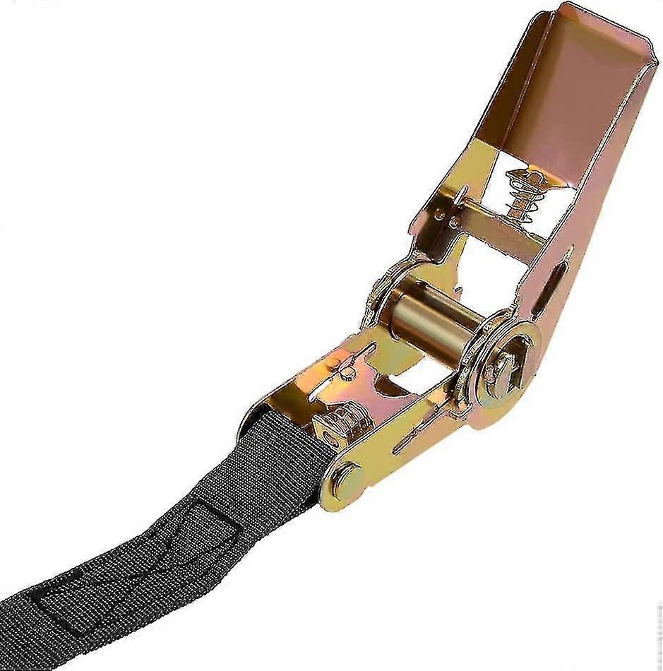 Ratchet Tie Down Lashing Strap 3 5mx25mm 250kg Load Cap Polypropylene For Moving