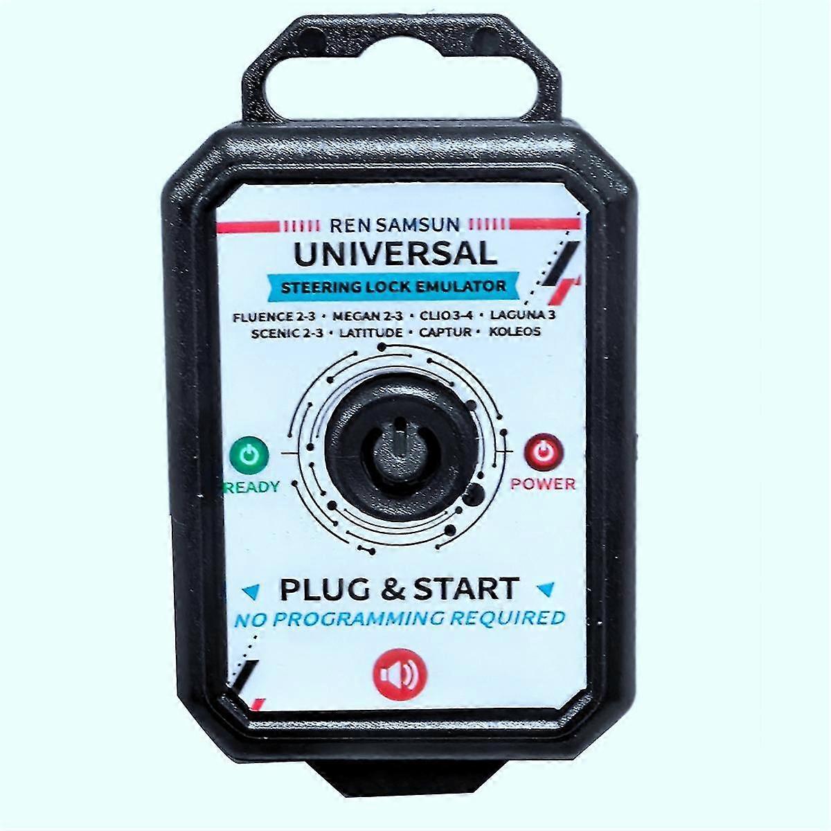 Para Renaulit Elv Lock Universal Steering Lock Emulator Simulator Elv Plug And Start With Lock Sound