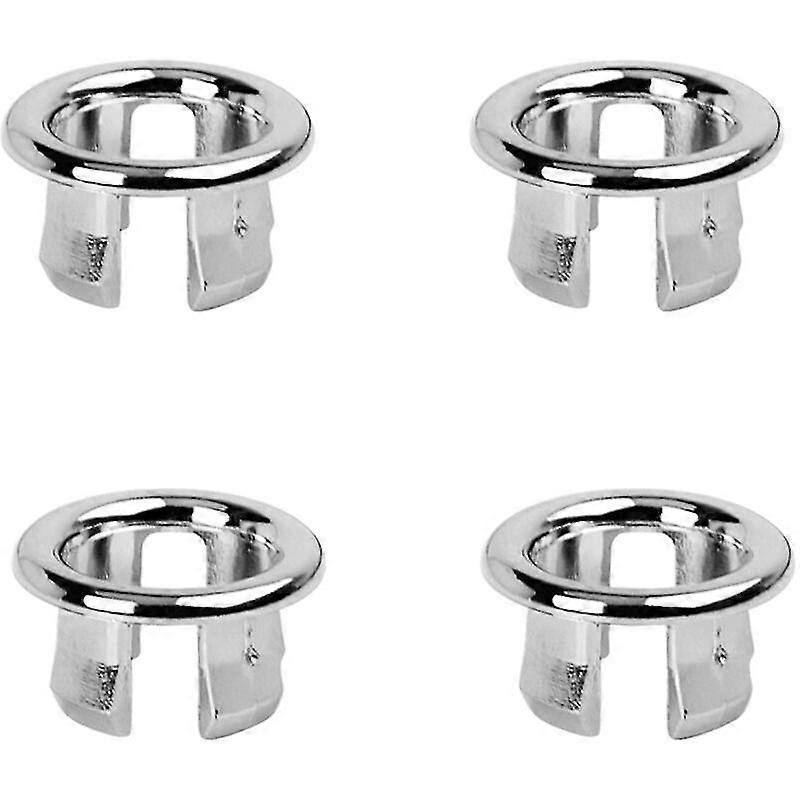 Set Of 5 Basin Overflow Rings - Compatiblement Part Compatible Bathroom Or Kitchen Sink, Versailles