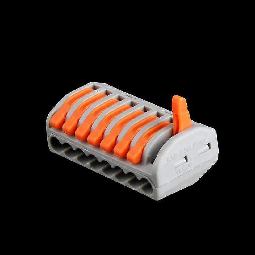 10pcs Electrical Connector, 222-418 Electrical Terminals with 8 Control Levers