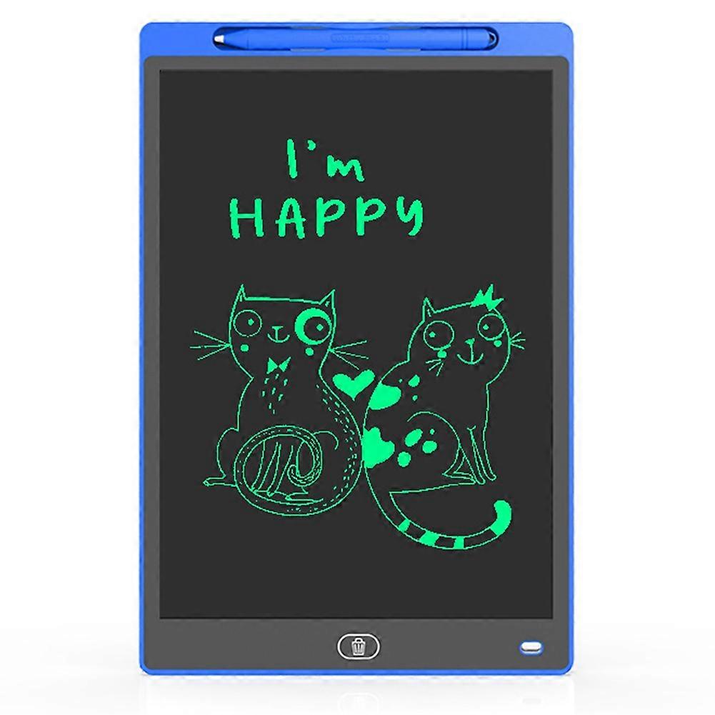 12 Inch LCD Drawing Board Suitable for Children'S Toys, Painting, Electronic Writing Board, Boy Children (Monochrome) A