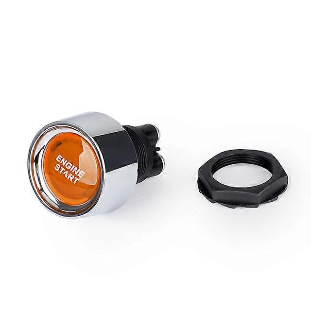Car Engine Start 50A Push Button Keyless Switch DC 12V/24V Racing Small Start Button Lgnition Starter On Off Switches Stop