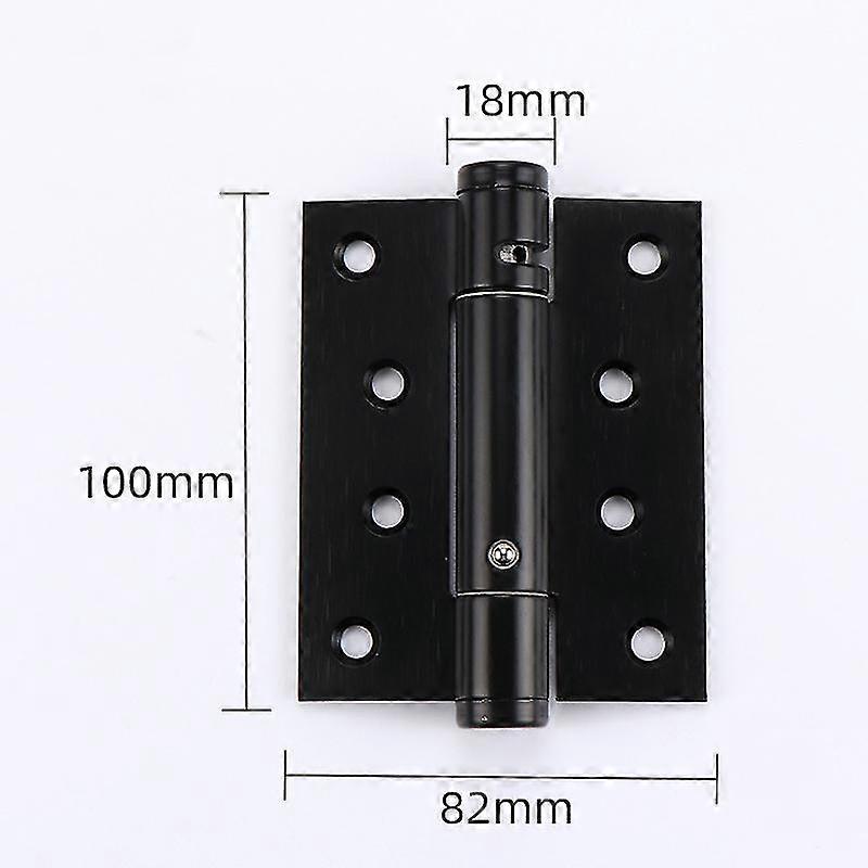 Automatic Door Closer Spring Hinge - Self-closing Buffer Damping Hinge for Hidden Doors
