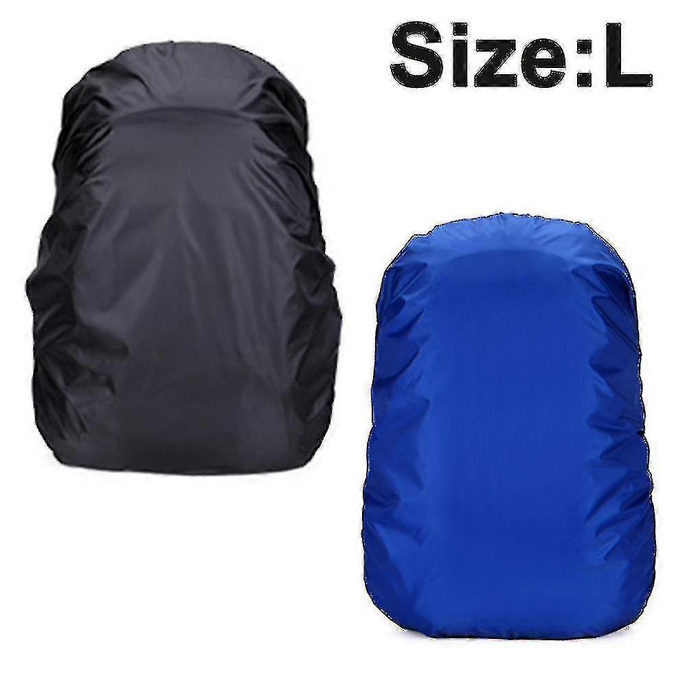 2pcs Waterproof Backpack Rain Cover, Anti Slip Cross Buckle Strap