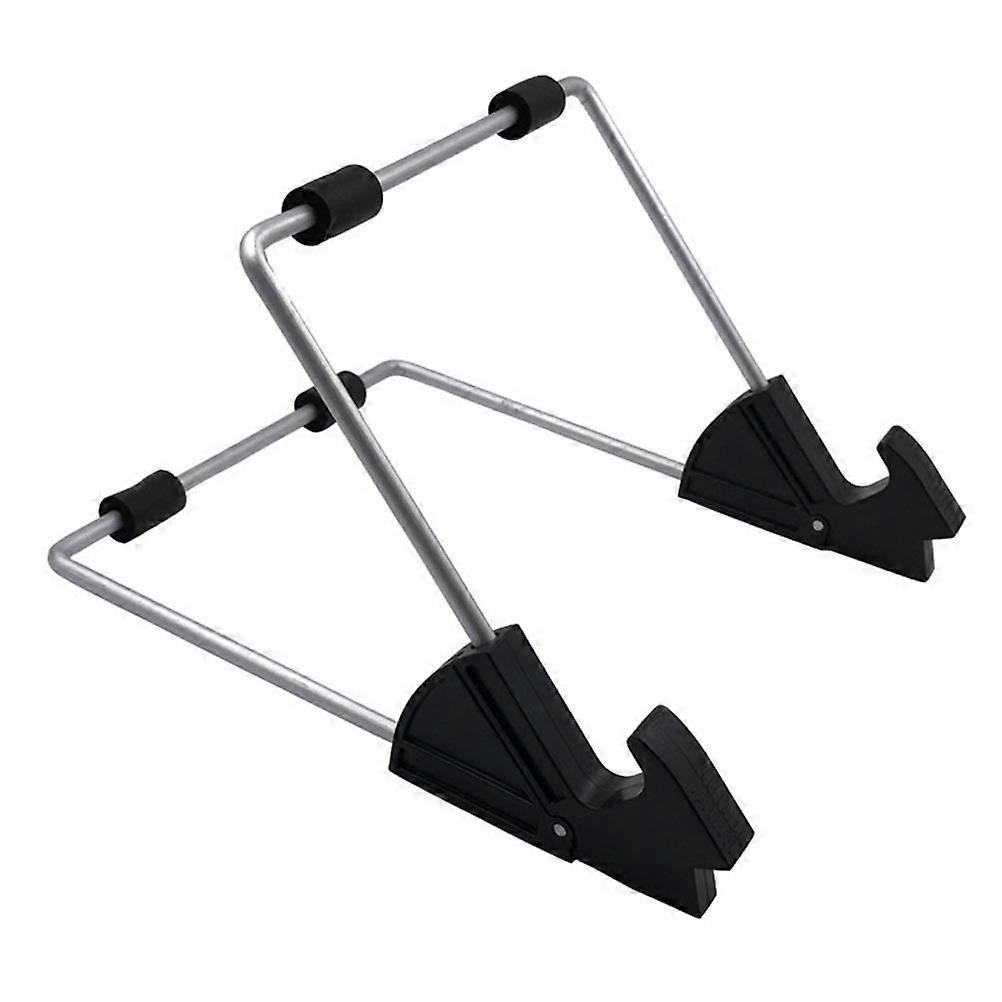 1pc Lazy Holder Métal Fer Bureau De Bureau Stand Main Libre Support Affichage Stand Compatible pour Tablet PC (Couleur Aléatoire)