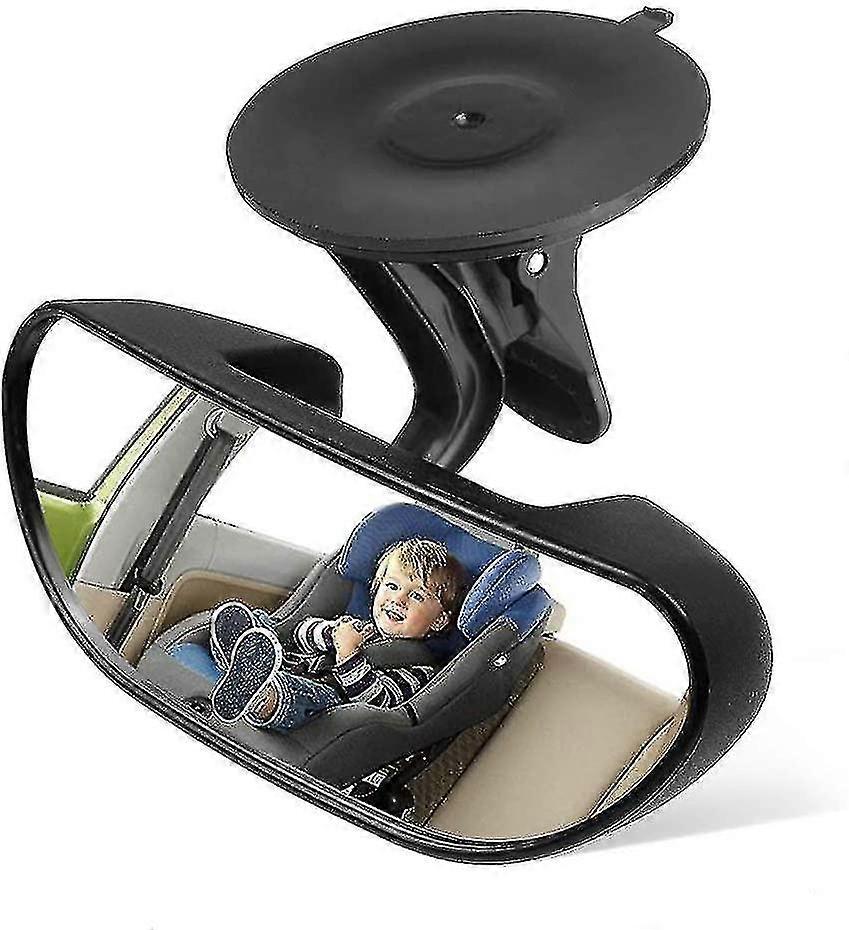 Baby Rear View Shatterproof Mirror, Auto Baby Mirror Baby Monitor Rearview Mirror For Rear