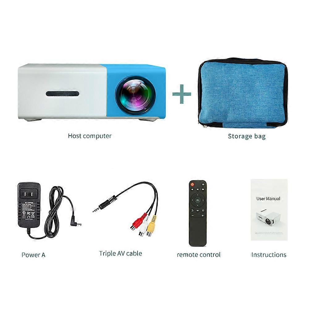 Redkid YG300 Pro LED Mini Projector Support 1080P Proyector HDMI-Compatible USB Audio Portable Home