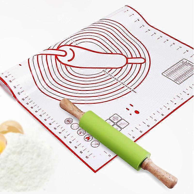 Baking Cushion Non-stick with Scale Silicone Kneading Rolling Dough Mat-ZZY