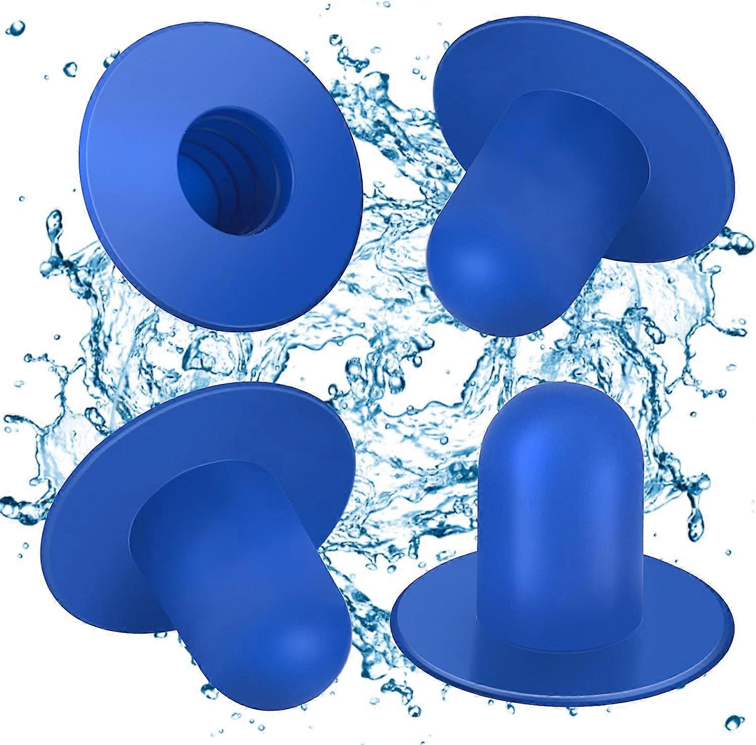 4-pack Pool Väggpluggar Reservdelar - Ovan mark Pool Filter Pump Sil Hål Plugg