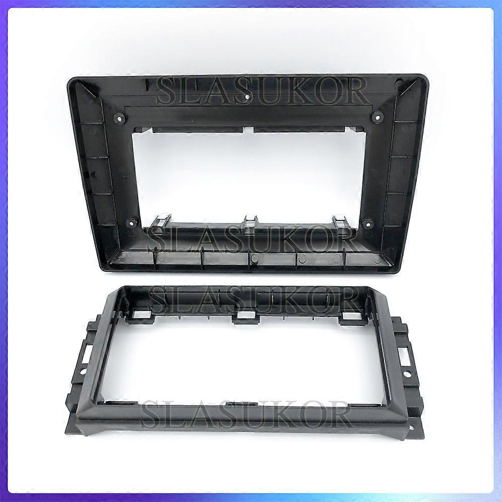 10 polegadas Fascia para Dodge RAM 1500 2500 caminhões 2008-2019 Car Radio Panel Player Audio Frame Dashboard Mount Kit com fio