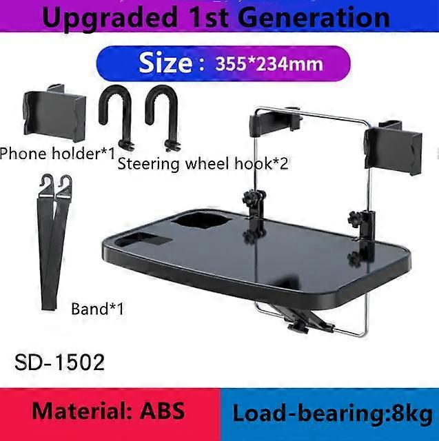 Auto Laptop Essen Halter Sitz Lenkrad Computer Notbook Tisch Schreibtisch Mehrzweck faltbare Getränke Esszimmer Tablett Ständer - Getränkehalter