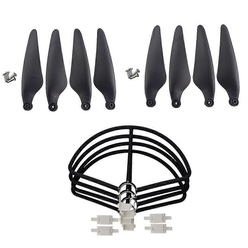 Rc Drone Propellers With Guard Replacement For Hubsan Zino H117s Quadcopter Spare Parts