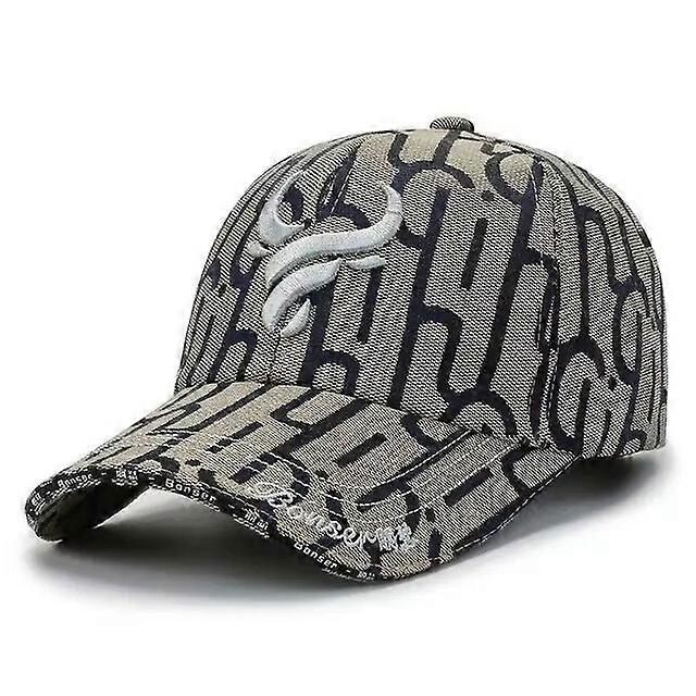 2023 Ox Head Embroidery Baseball Cap Cool menCaps Paris Flowers men Flat Personalized Letter Openwork Hats menCostume Hats