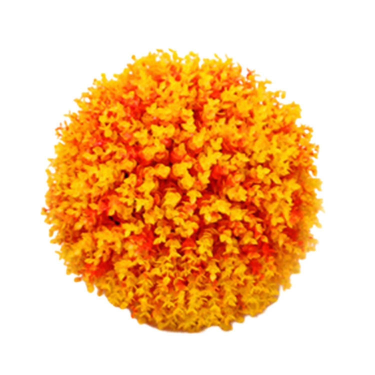Artificial Grass Ball Durable Fade-resistant Easy to Install Realistic Artificial Plant Ball for Gar