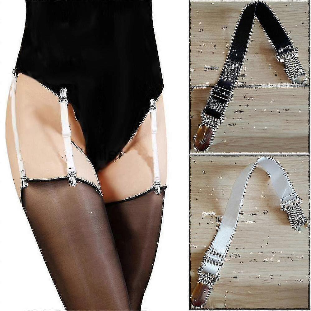 Mujer Garter Clip Strap Muslo Medias Altas Pierna Suspender Cinturón