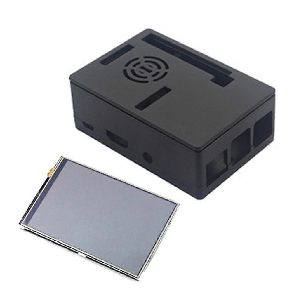 ABS Cooling Fan Case for RaspberryPi 3B 3B+ Enclosure Optional 3.5inch Screen