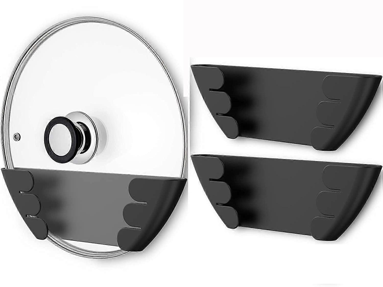 6 Pack Universal Pot Lid Organizer for Cabinet