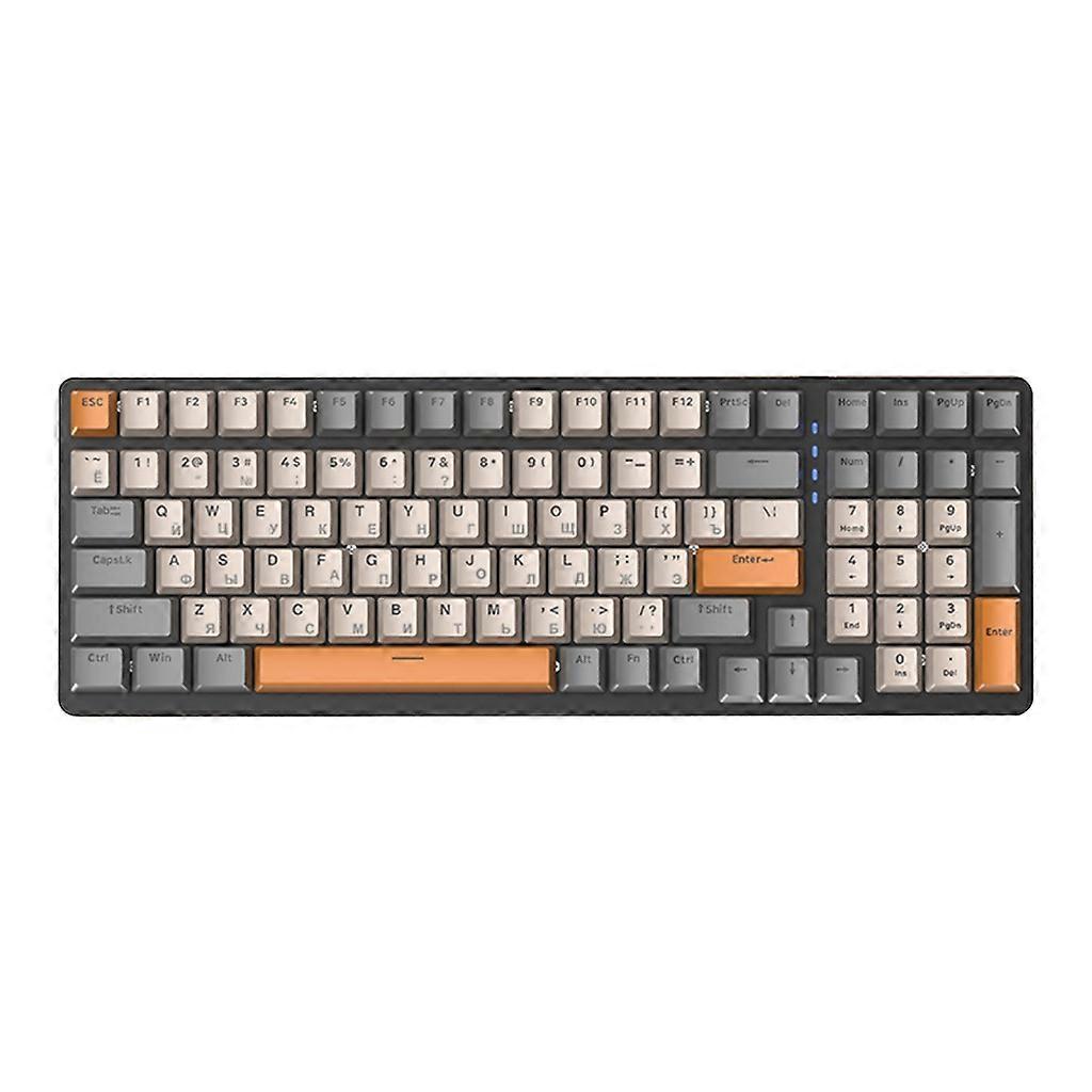 K3 Russian Mechanical Gaming Keyboard Type-C Wired Russian Keyboard Luminous