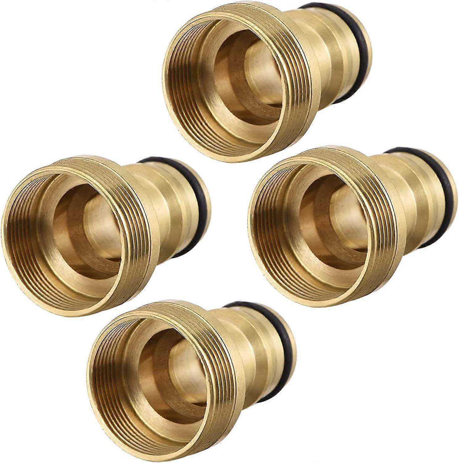 4pcs Tap to Garden Attachment,Universal Kitchen Tap Connector M22 M24 UNF Thread Hose Pipe Socket Adapter Fitting for Garden Irrigation System