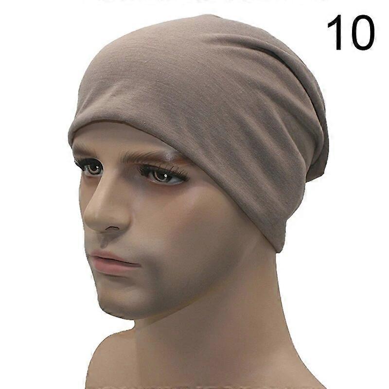 Women Men Beanies Hat Solid Color Hip-hop Snap Thin Soft Beanies Hat Cap Bonnet