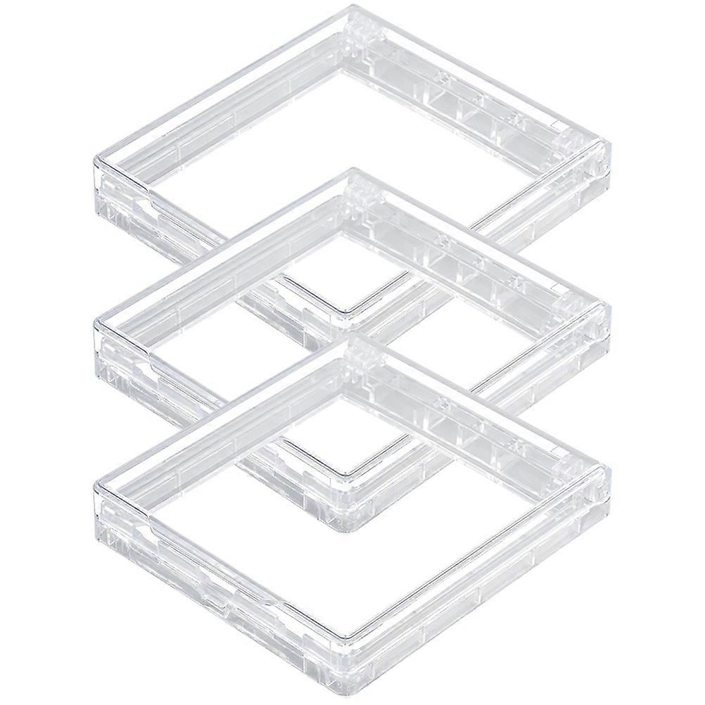 3PCS Waterproof Wall Switch Socket Box Panel 86-Type Switch Box Protectors