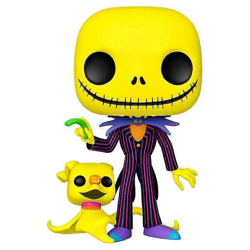 Jack Skellington & Zero Black Light 10" Pop! Vinyl