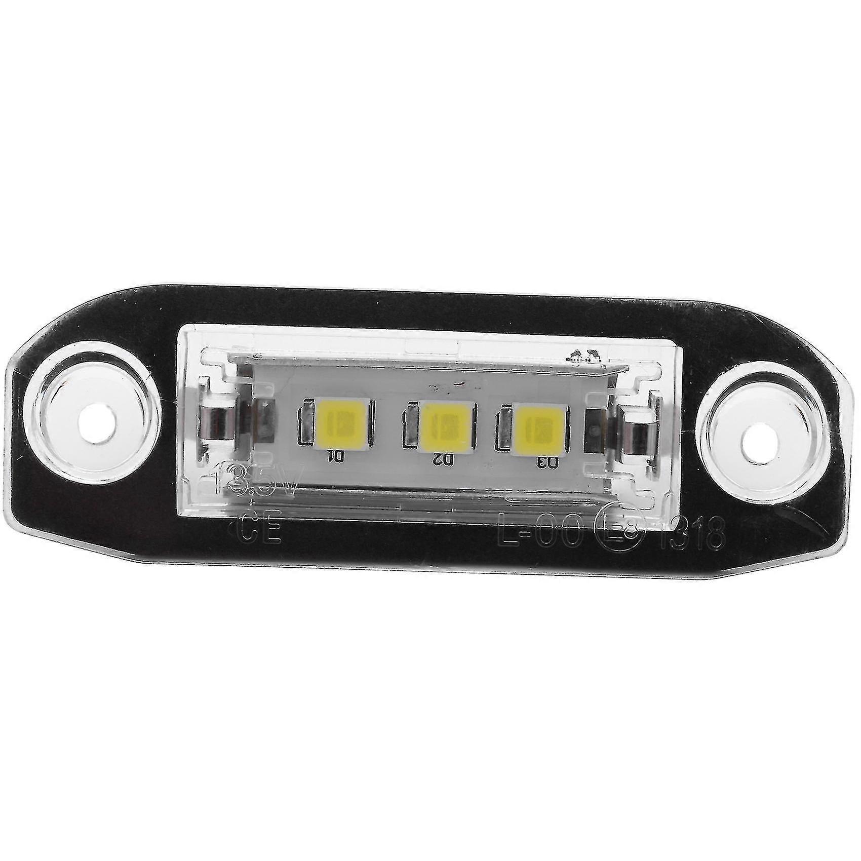 2pcs Led License Plate Light For S80 Xc90 S40 V60 Xc60 S60 C70 V50 Xc70 V70